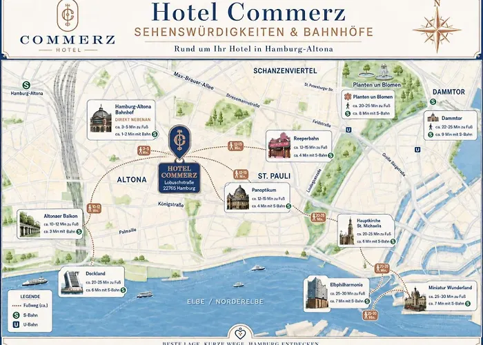 Hotel Hotel Commerz Hamburg By Uniqstay Hamburg